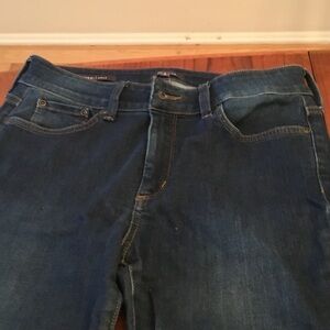 NYDJ Dark Blue Straight Leg Jeans